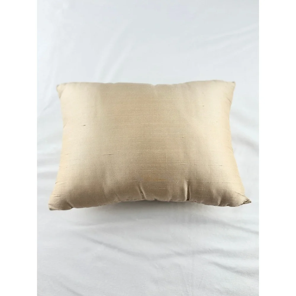 Neutral Beige Textured Throw Pillow Quote Farmhouse Linen Style Decor‎